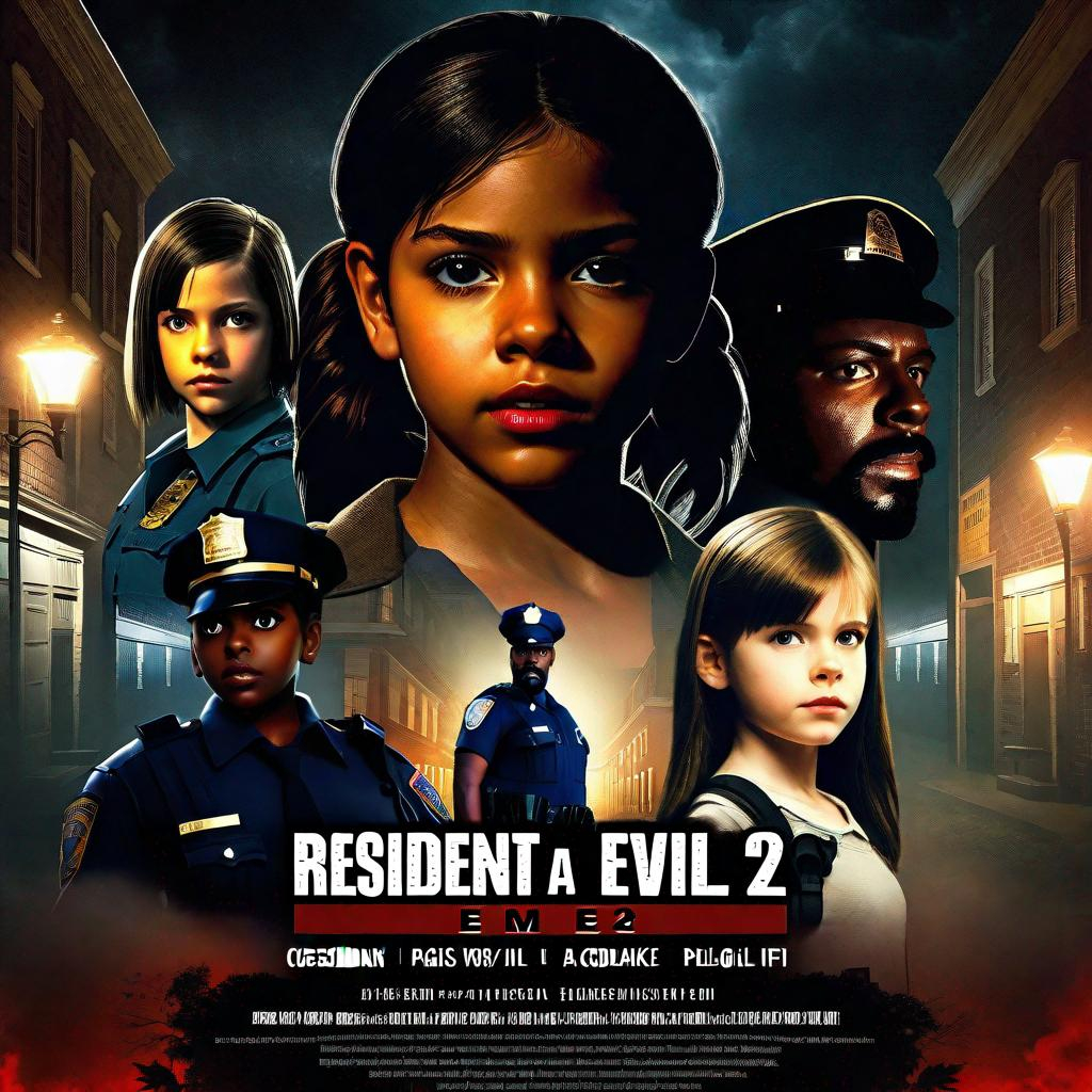 Resident Evil 2 Remake Poster 