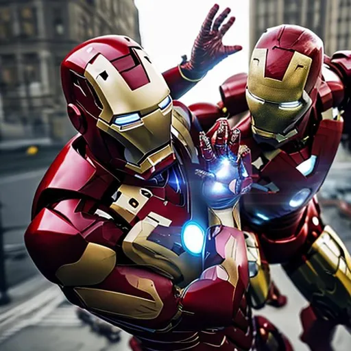 Prompt: Ironman fighting with superman. 3d rendered. 4K. Ultra realistic