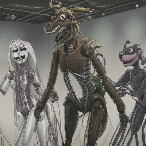 Prompt: Animatronics