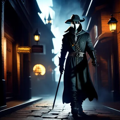 Prompt: Plague Doctor, Al Silmons is Plague doctor drawn by Todd McFarlane and Greg Capullo, Spawn comics, unreal engine, octane render, by Jacob Lawrence and Francis picabia, perfect composition, beautiful detailed intricate insanely detailed octane render trending on artstation, 8 k artistic photography, photorealistic concept art, soft natural volumetric cinematic perfect light, chiaroscuro, award - winning photograph, masterpiece, oil on canvas, raphael, caravaggio, greg rutkowski, beeple, beksinski, giger