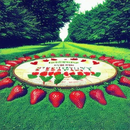 Prompt: Strawberry Fields Forever