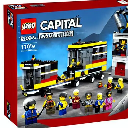 Prompt: January 6th Capital insurrection Lego Set