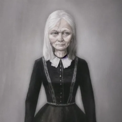 Prompt: old woman