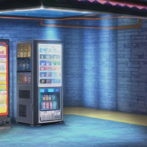 Prompt: Reborn as a Vending Machine, I Now Wander the Dungeon
