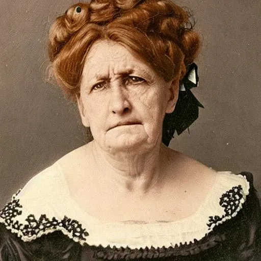 Portrait of middle-aged woman closeup