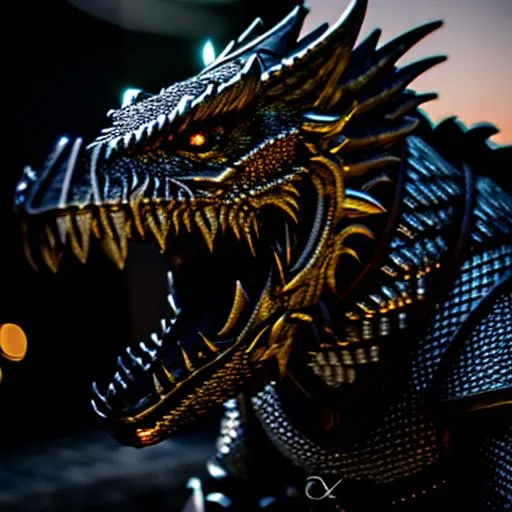 Prompt: UHD, 8k, high quality, ultra quality, cinematic lighting, special effects, Very detailed, high detailed face, high detailed eyes, medieval, fantasy, oil painting, D&D, silver dragon face, silver dragonborn, humanoid silver dragon, armor