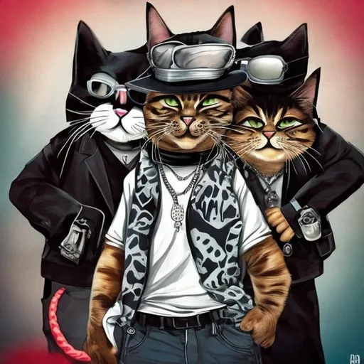 Prompt: CAT GANGSTER
