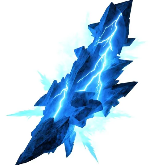 Prompt: lightning crystal