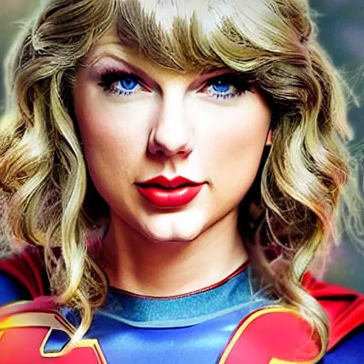 Prompt: taylor swift as supergirl, intricately detailed, 16K definition, detailed face, looking up, 3D, fine-tuned
