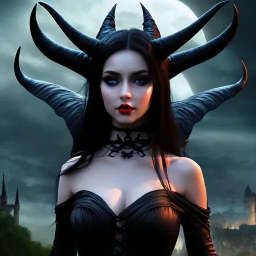 Lovely Horns :)  Dark fairy costume, Fashion, Gothic fashion