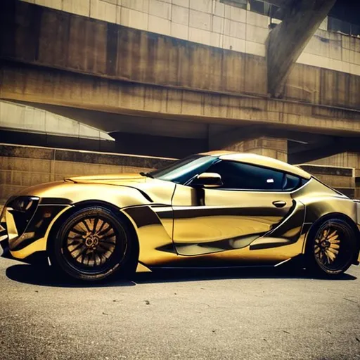 Prompt: gold supra