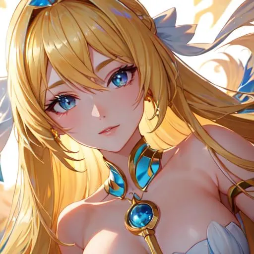 Prompt: Virgo The Virgin zodiac as a 
female human, 8k, UHD,  highly detailed, close up