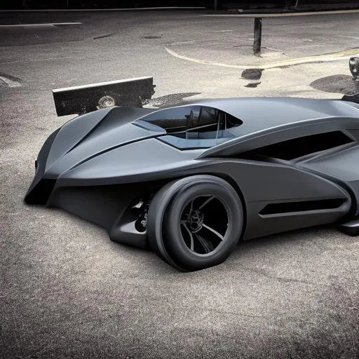 Prompt: Future Batmobile