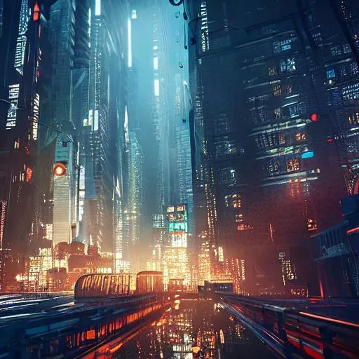 Prompt: , The grand cyberpunk city, night, dramatic light,unpe sidown,a spiderman， realistic, hyper detailed , mist, photorealistic, octane render, unreal engine, 4k