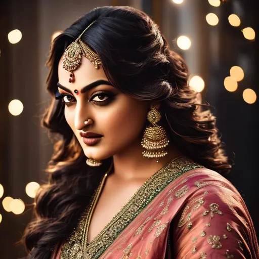 Prompt: SonakshiSinha best quality, , RAW photo ,intricate details , detailed skin texture, (blush 0.5), subsurface scattering, 8k uhd,  DSLR, soft lighting , high quality film grain , fujifilm XT3