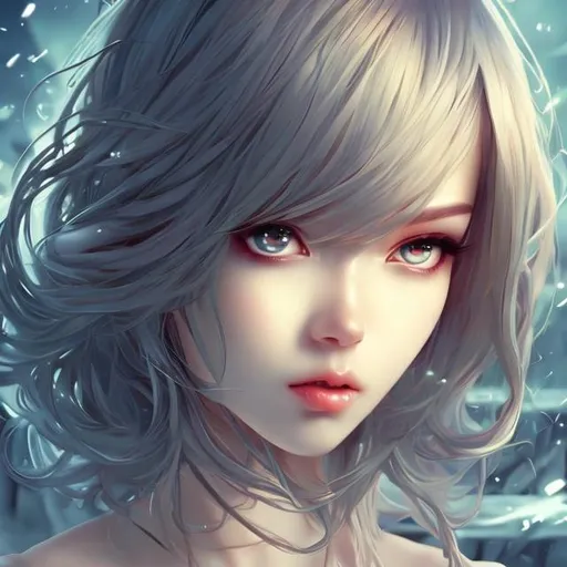 Prompt: Digital art, semi realistic, anime woman, beautiful, gorgeous