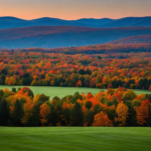 Prompt: Vermont landscape, fine photography