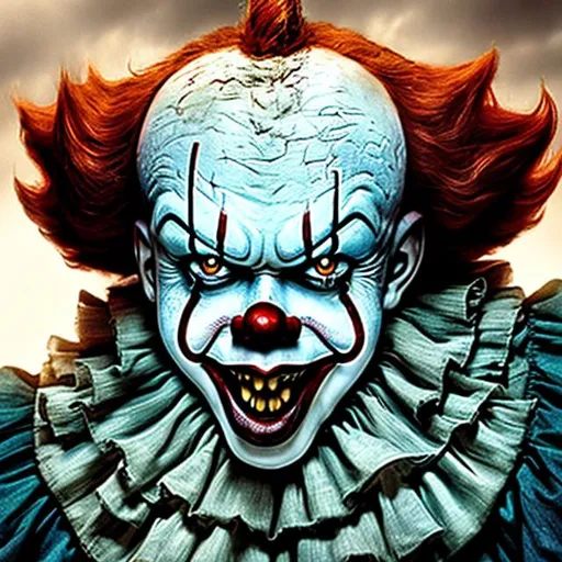 Prompt: Pennywise the clown.