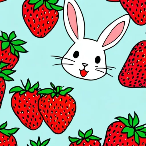 Prompt: studio ghibli  style
bunny 
 strawberry 

