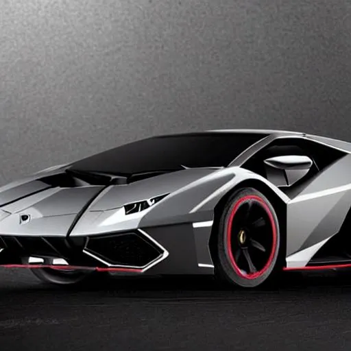 Prompt: if Lamborghini designed the batmobile