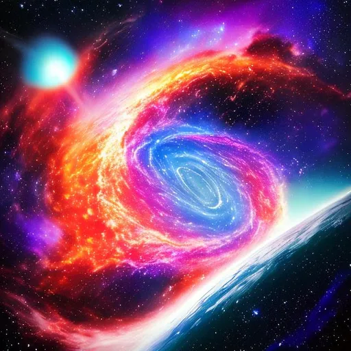 Prompt: The infinite Cosmos