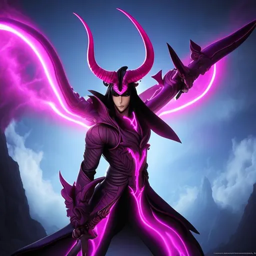 Prompt: (demon horns),(masterpiece:1.2, best quality:1.2, beautiful, high quality, highres:1.1, aesthetic),masterpiece, best quality,(juri1.1),(cave background) 