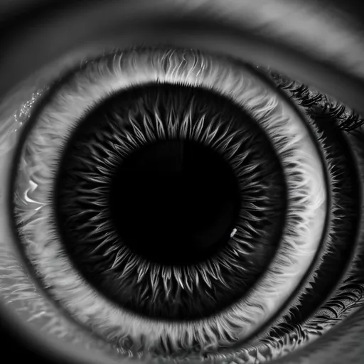Prompt: Create the exquisite art image of an detailed eye: the eyelids, the sclera, the eyeball, the cornea, the pupil, the lens, the iris and the conjunctiva in UHD engine, HDR, Octane 3D render, 256K, focus sharp, centered, clarity, harmony, good proportions, balance of the tones, fit in the frame, the Cosmic Space in the background, UHD engine 5.