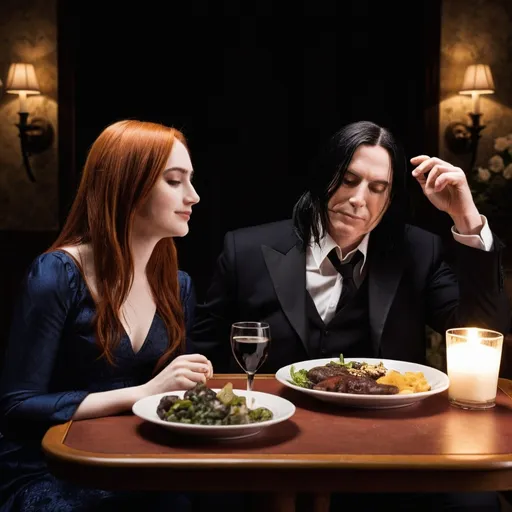 Prompt: Severus and Lily Date Night