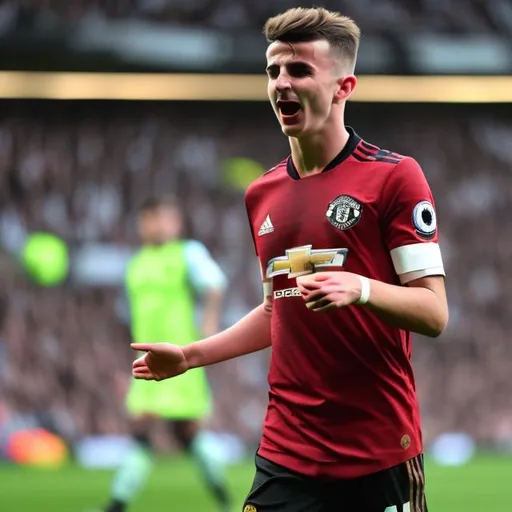 Prompt: Mason mount Manchester United 