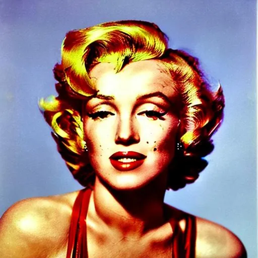 Prompt: Portrait of Marilyn Monroe 