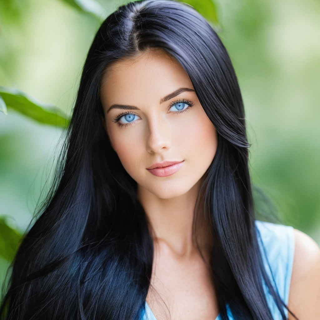 Black Hair Blue Eyes Male And Female 10 Stunning Looks TWMWFE