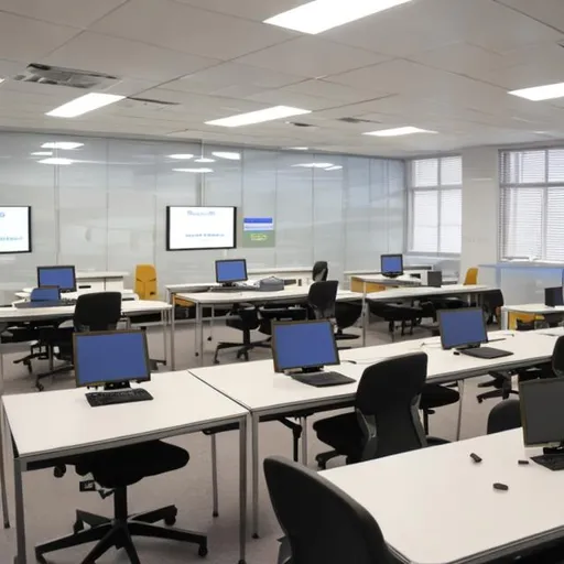 Prompt: A state of art distance learning lab 