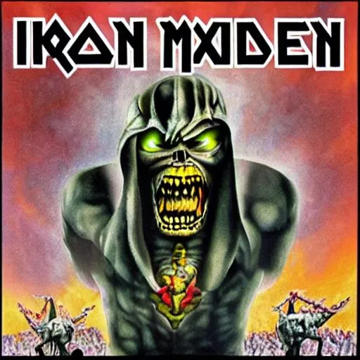 iron maiden album cover