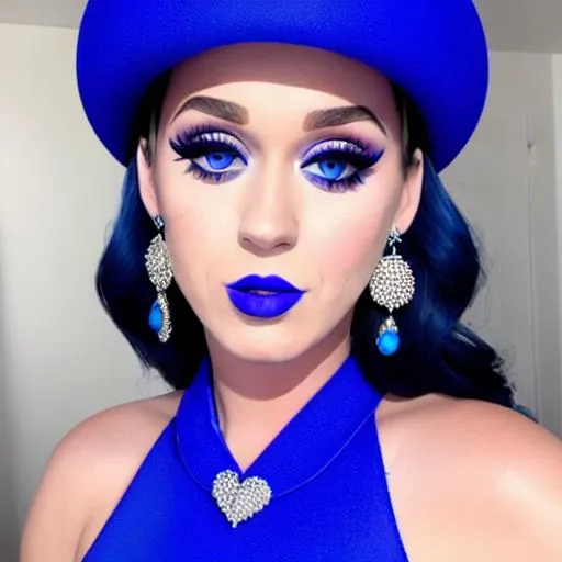 Prompt: Emma Stone and Katy Perry in war room, blue lipstick, candy pleasant face, blue eyes, white eyeshadow, Sugar Hat, Decagon Earrings. Blue heart necklace, Rifles, Neutral color scheme, ultradetailed, 8k resolution, perfect, smooth, high quality, shiny. 