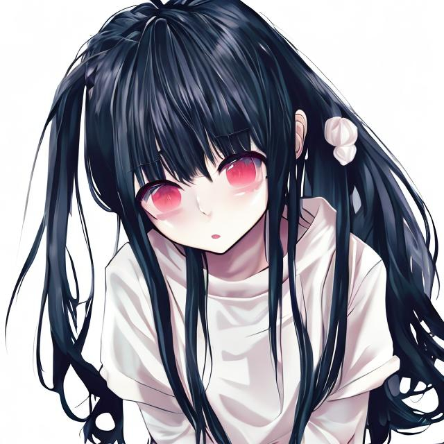 tired anime girl OpenArt