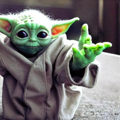Prompt: baby yoda