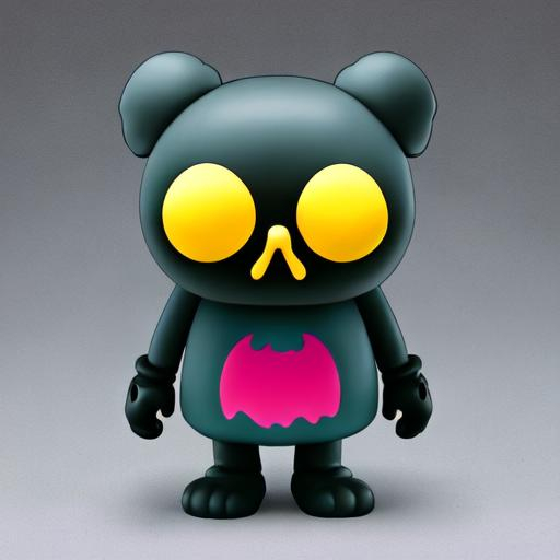 Cute spooky kaws character Japanese animated Funko p... | OpenArt