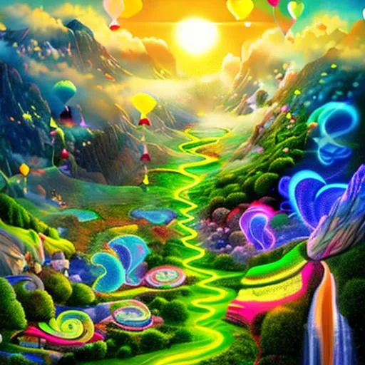Prompt: Dreamlight valley