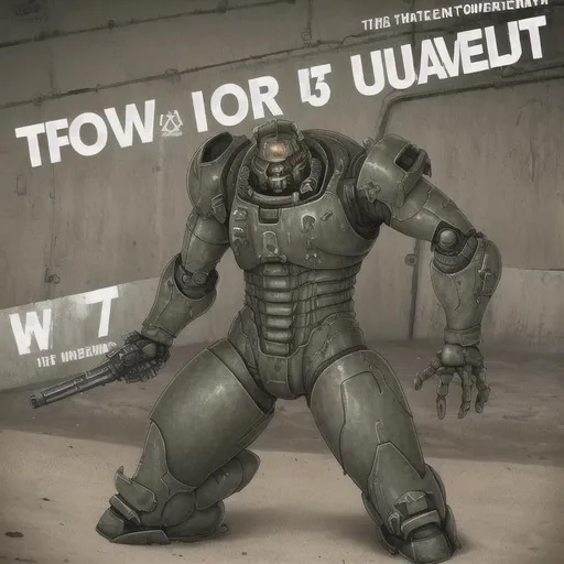 Prompt: T-60 Power Armor from Fallout 4