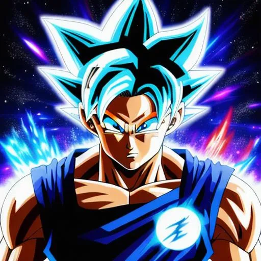 Ultra instinct goku in space | OpenArt