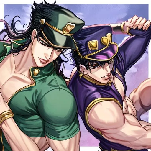 JoJo Part 6 Jotaro Star Platinum : The World 