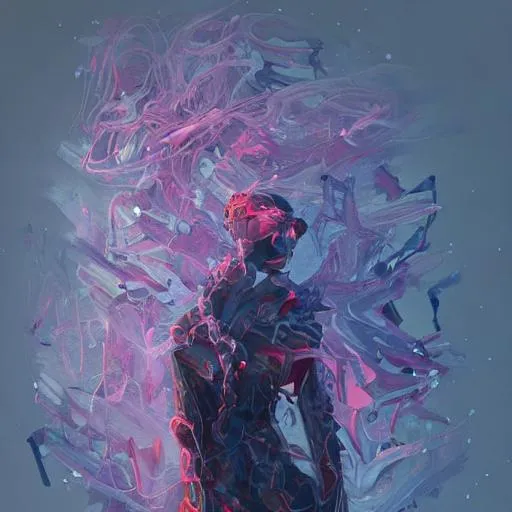 Prompt: ghost by Natalia Ostapenko, Audrey Barcio,, extremely detailed, Meaningful abstract Visual Art, Detailed Painting, Digital Illustration, trending on Artstation Unreal Engine 5, 16k Resolution