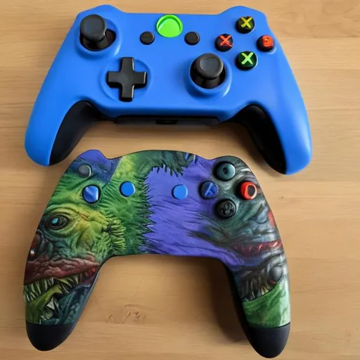 Prompt: dinosaur controller