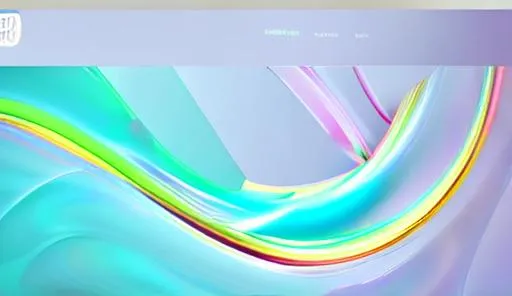 Prompt: abstract art render, 4k, beautiful, website, UI UX