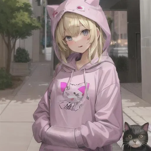 anime, anime cat and soft - image #6428637 on