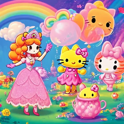 Hello Kitty, girly, hello kitty, pastel, peachy, pink, HD phone