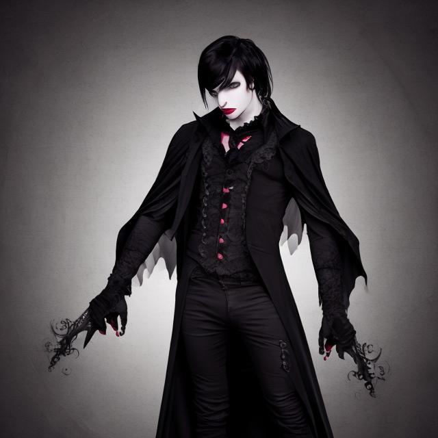 Goth Man  Goth guys, Vampire clothes, Gothic outfits
