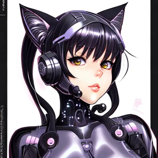 anime_irl on X: Catgirl struggle with headphones