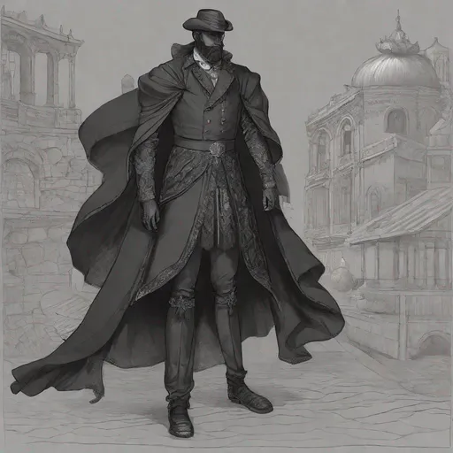Prompt: Pre-Victorian age fantasy setting commoner suit, male, {{{{{{{Gelatinous Body}}}}}}}, Full Body Vantablack Skin, Vantablack Slime Body, {{{no facial features}}}, {no face},{{{{no eyes}}}}, fantasy setting, sketch, drawing, unhinged, creepy, living shadow, {{holding dual heavy blade}}
