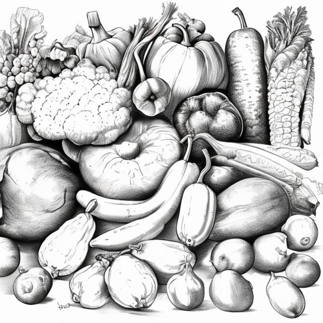 How to Draw Vegetables - HelloArtsy